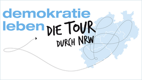 Logo der Demokratie Tour