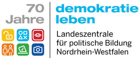 Logo zu 70 Jahre Demokratie leben