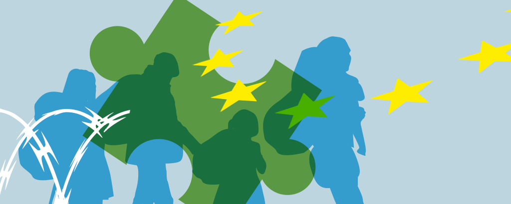 Logo zum Planspiel Asyl in Europa.